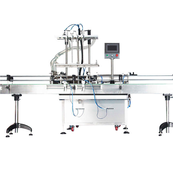 Аутоматска машина за пуњење клипа са лосионом за 8, 10, 12 глава